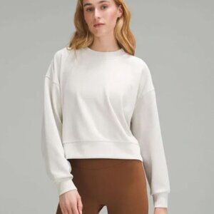 Lululemon Ribbed Softstreme Perfectly Oversized Cropped Crew Size: 12